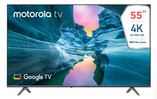 TV Motorola 55" 4K Smart Google MT5510