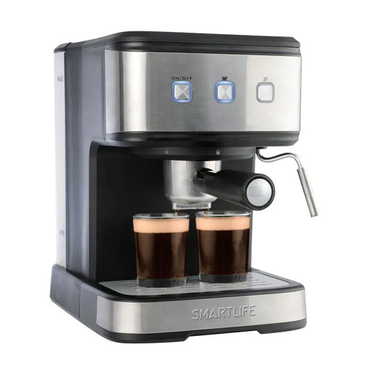 Cafetera Expreso 2 en 1 Smartlife SL-EC8501 20BARES