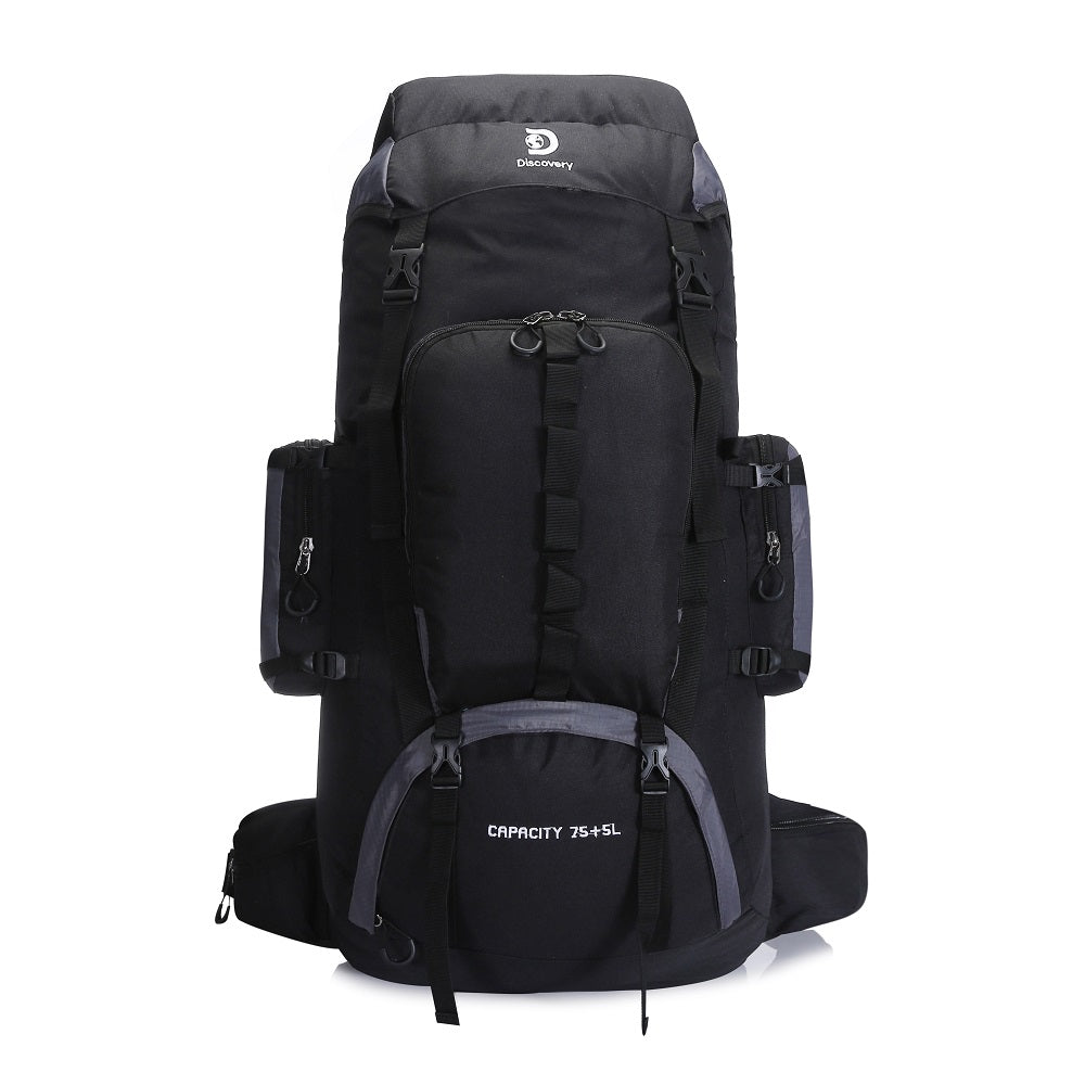 Mochila Camping Discovery 75+5lts Negra 16046