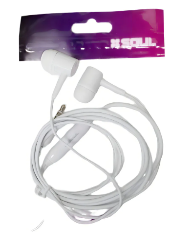 Auricular c/ cable Soul Blanco Classic
