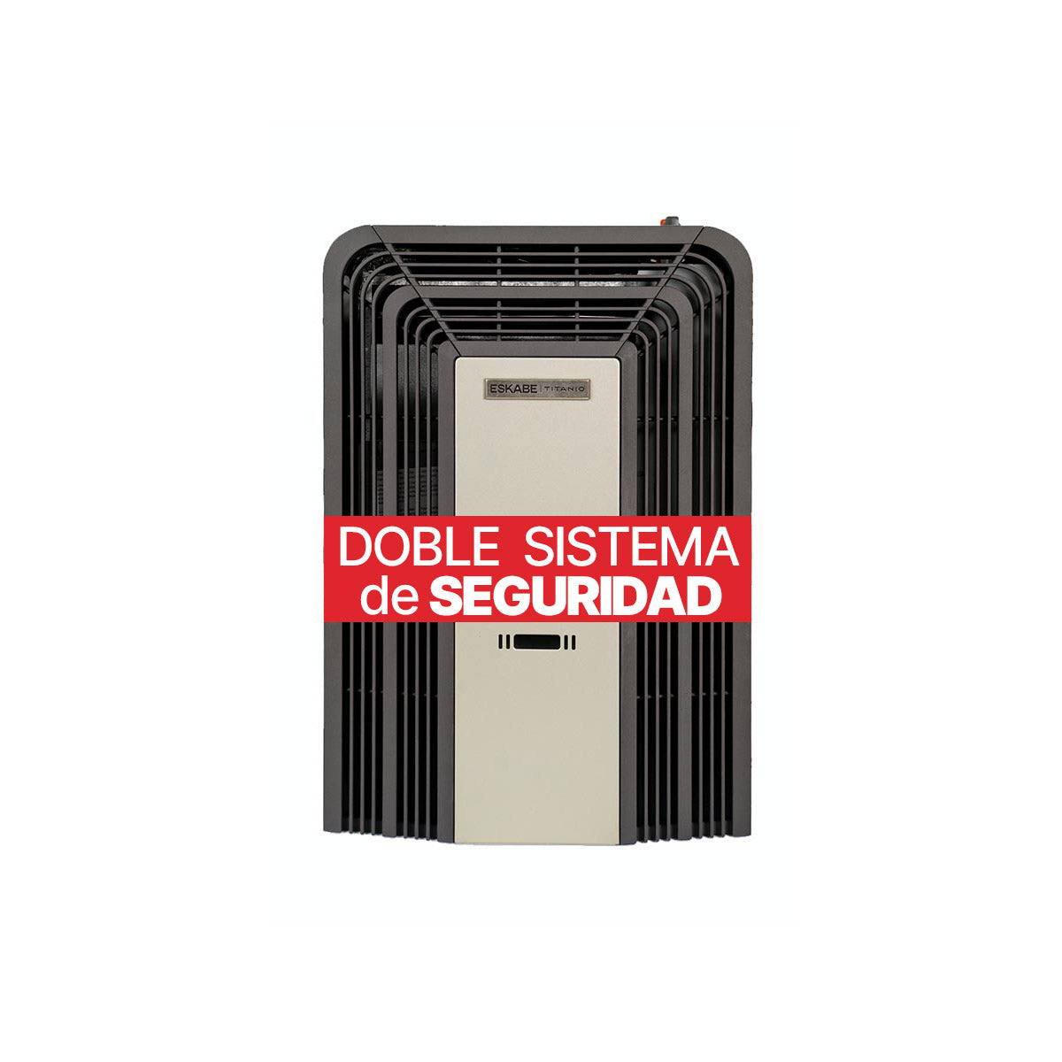 Calefactor ESKABE Titanio 3000KCAL S/Salida TTMX3TE Multigas
