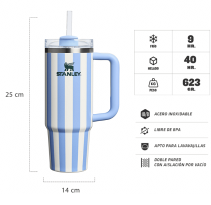 Vaso Quencher Stanley 887ml Arg