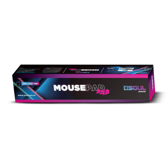 Mouse Pad RGB Soul USB