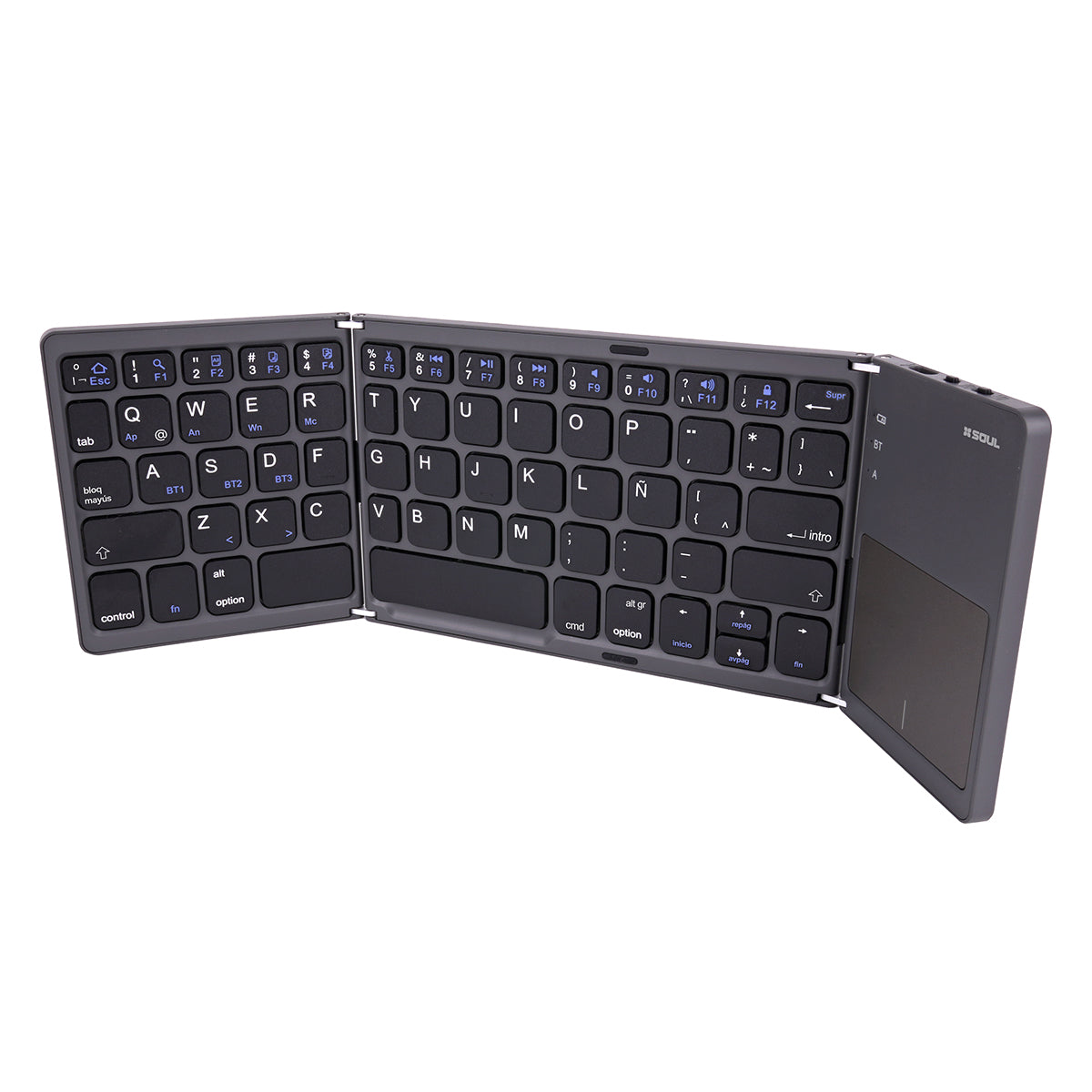Teclado Bluetooth Plegable Soul KBT04