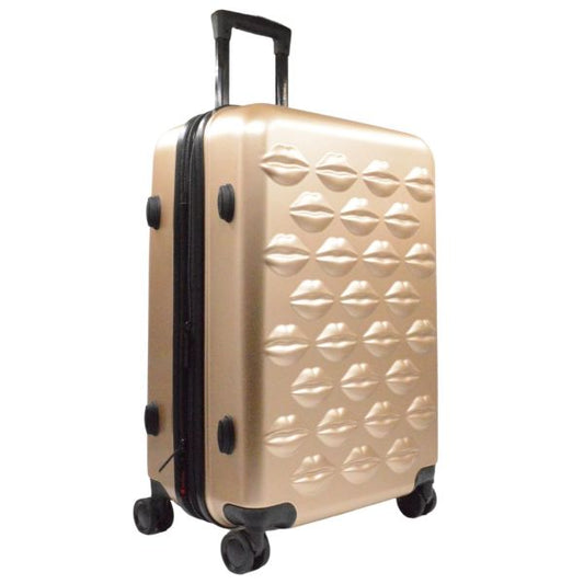 Valija Las Oreiro Beige 24" 59x38,5x25