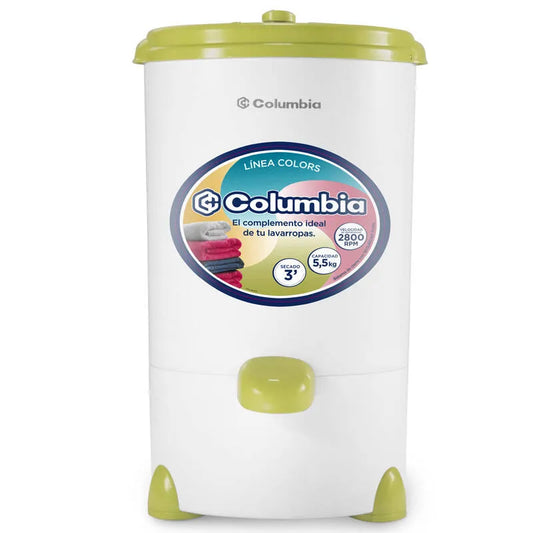 Secarropa Columbia 5,5KG Verde HTS-5504