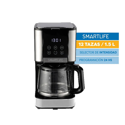 Cafetera Smartlife de Filtro Digital  SL-CMD1520