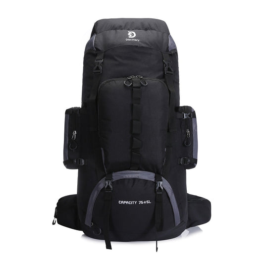 Mochila Camping Discovery 75+5lts Negra 16046