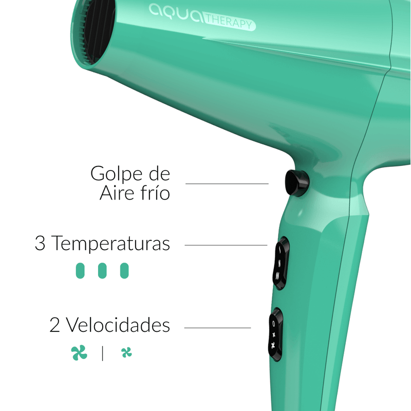 Secador de Pelo Gama Brilliant Aqua 2200W