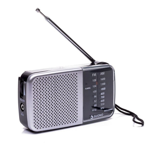 Radio Portatil SUONO AM/FM  Gris AYV0021