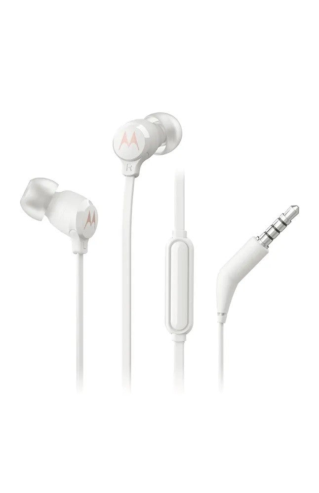 Auricular c/ cable Blanco Motorola 3-S