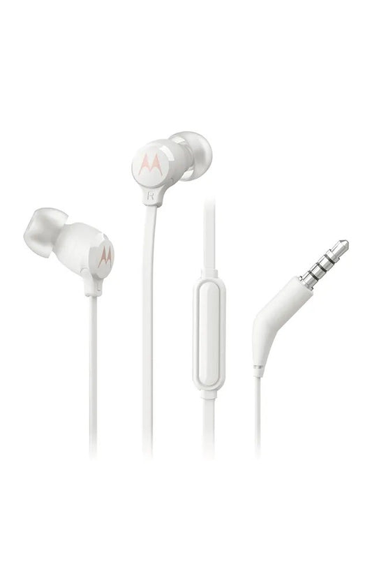 Auricular c/ cable Blanco Motorola 3-S