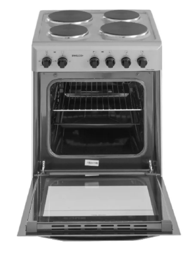 Cocina Electrica Philco Hotplate 50cm PLATA PHCH050P