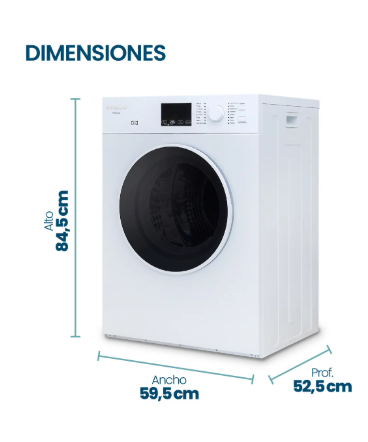 Secarropas 7kg Philco PHSA072B blanco