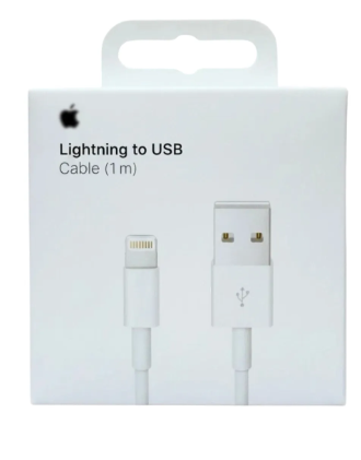 Cable Apple USB a Lightning Blanco 1M