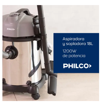 Aspiradora de Tacho Philco 18lts PHAST1821PI