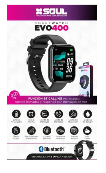 Smartwatch Soul Evo 400