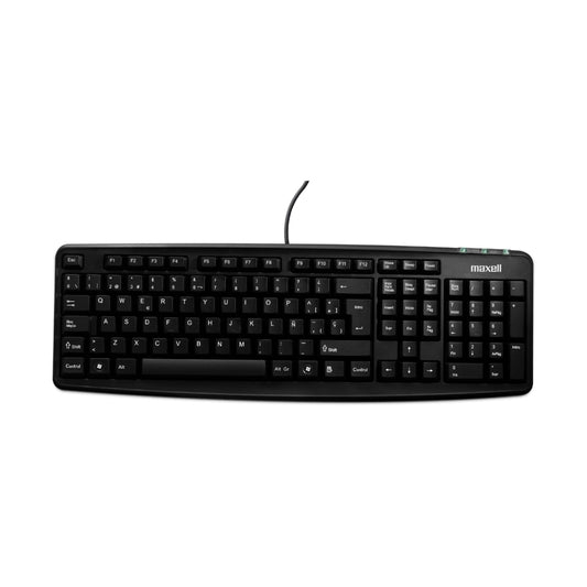 Teclado USB Maxell KB-90 Basic Negro