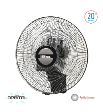 Ventilador Liliana de Pared 20" Orbital VWOC20