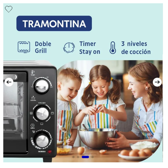 Horno Electrico 25L Tramontina PIH048273