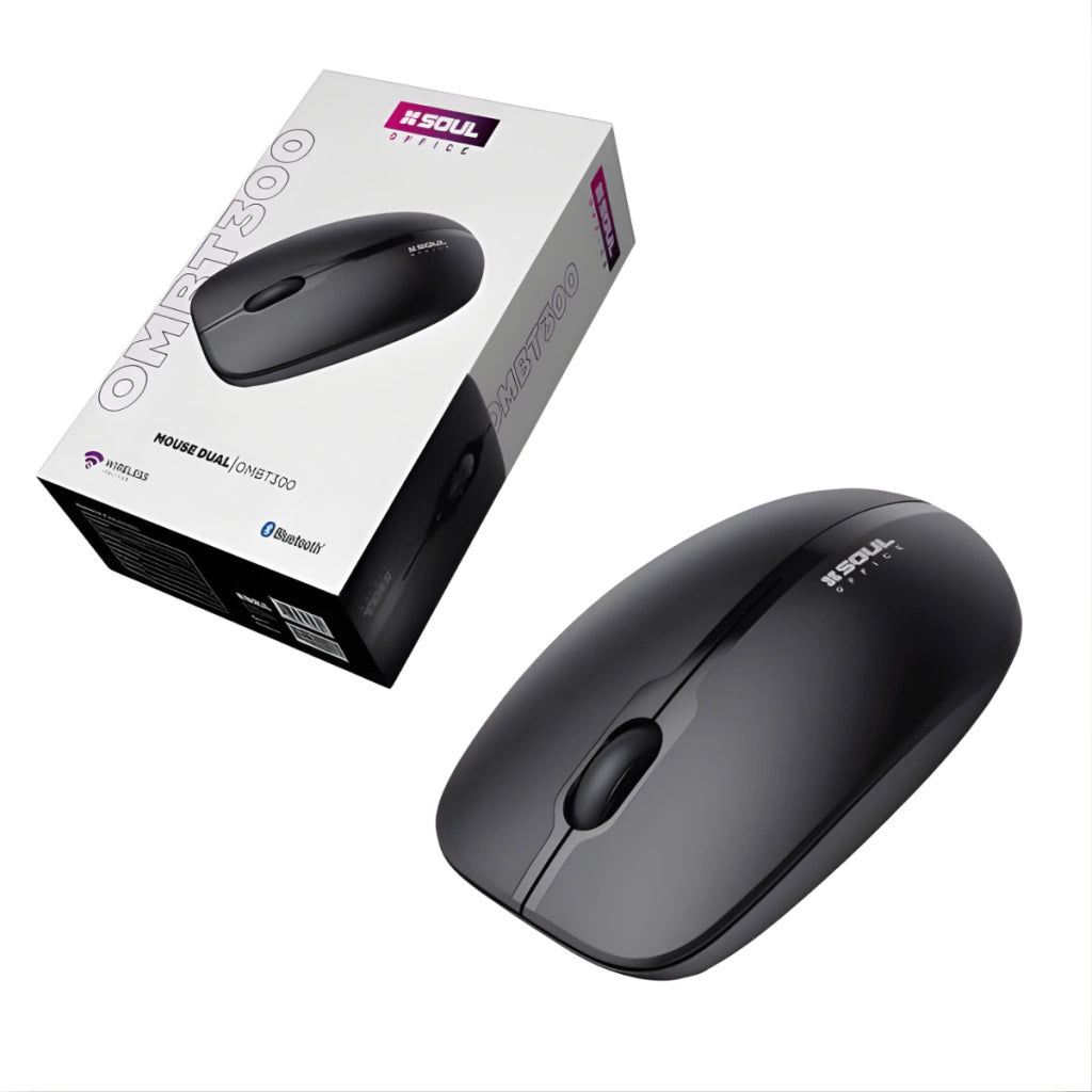 Mouse Inalambrico Soul BT300 Negro