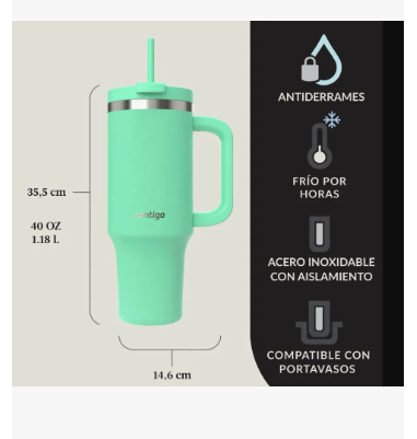 Vaso Termico Contigo Streeterville 1180ml Reef