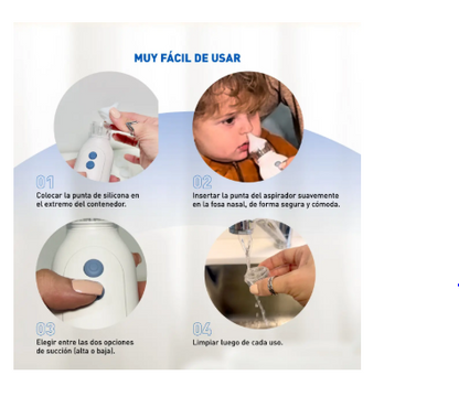Aspirador Nasal Portátil Silfab AN10