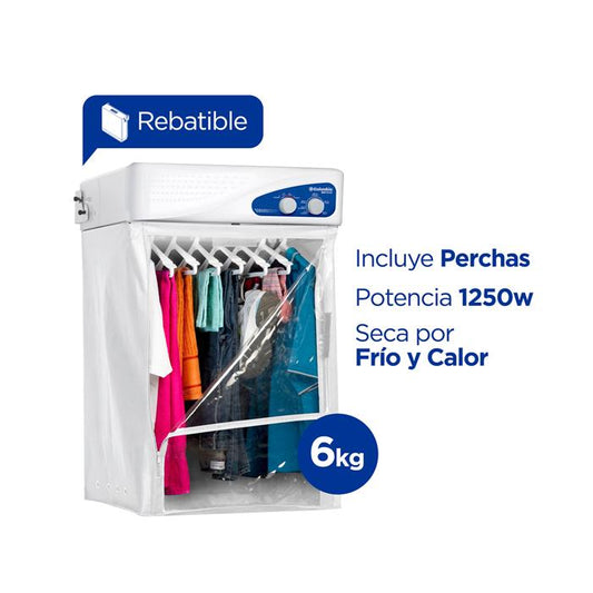 Secarropas de Pared 6 kg Columbia SCP 6000