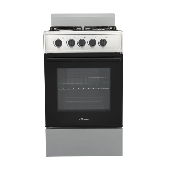 Cocina Siam Multigas 50CM Plata CN50P
