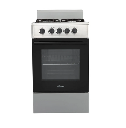 Cocina Siam Multigas 50CM Plata CN50P