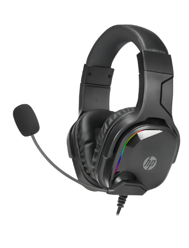 Auriculares HP Gamer con luz led/microf DHE-8004