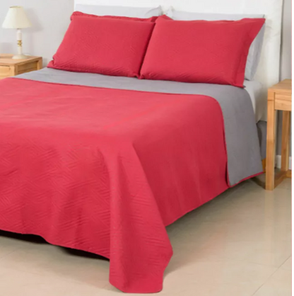 Cubrecama Twin LISBOA 1.60 X 2.40 liso