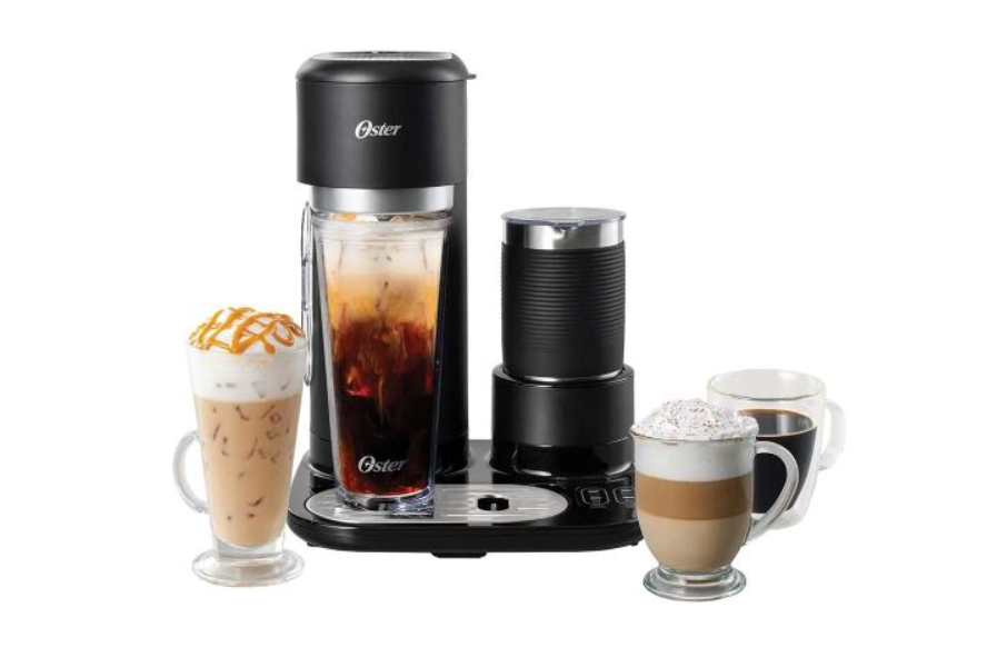Cafetera OSTER Latte 4 en 1 BVSTDC02B
