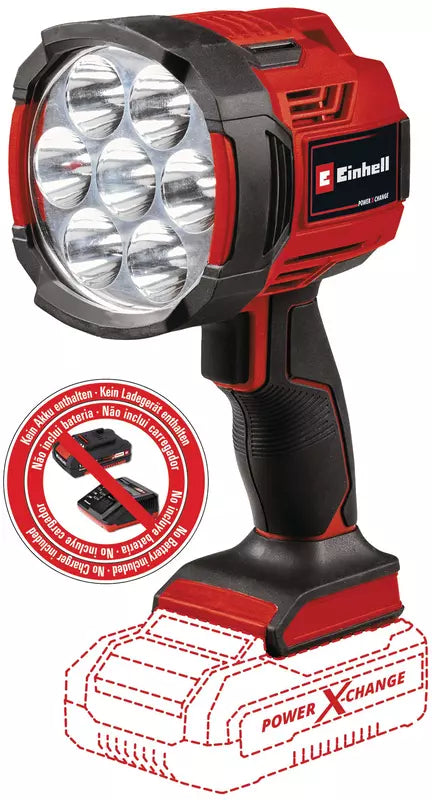 Linterna a Bateria Einhell TE- CL 18/2500 Liac
