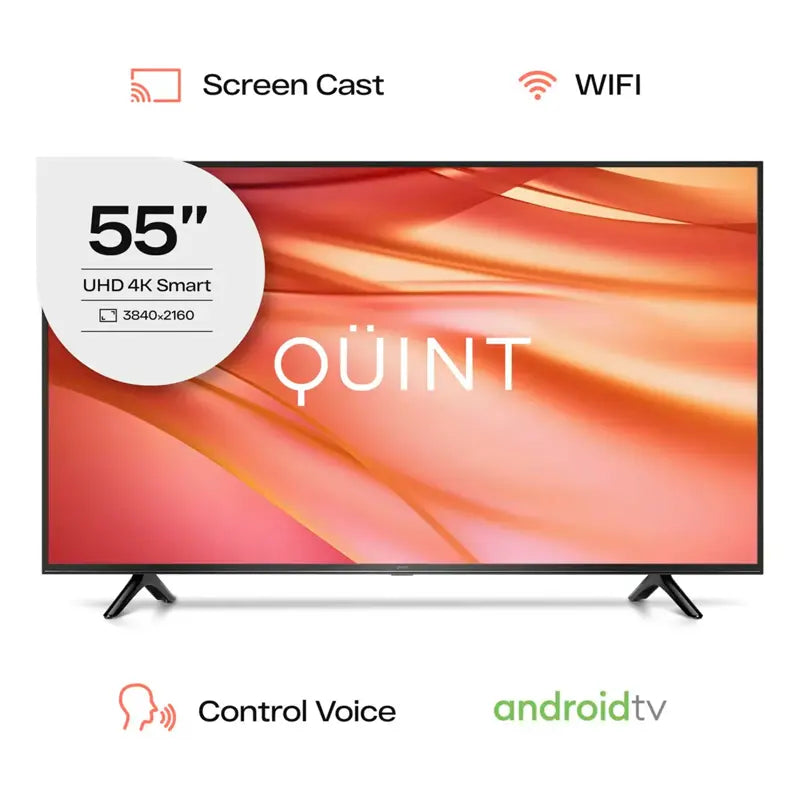 Smart TV 55" Quint Google QT-55UHD20