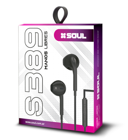 Auriculares M.L Soul S389 Negro
