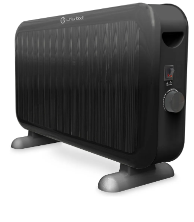 Convector Natural Whitenblack 2000W Negro CNWB06