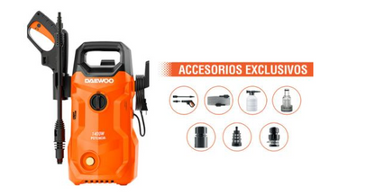 Hidrolavadora Electrica alta presion DAEWO DAX1400