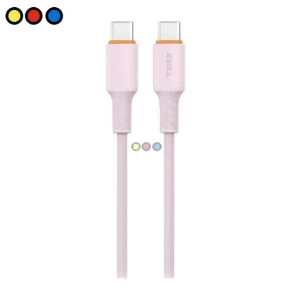 Cable Soul Silicone Tipo C Rosa