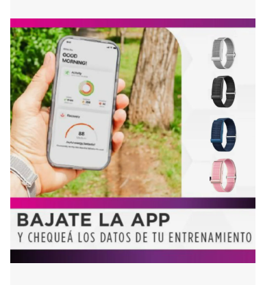 Pulsera Inteligente Health H1 Negra Soul