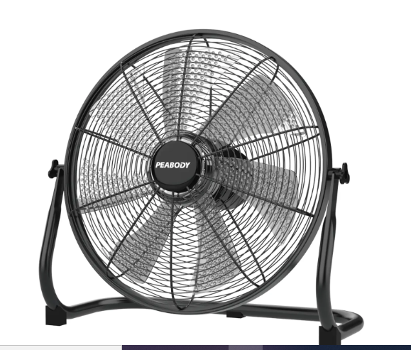 Ventilador Turbo a Bateria Peabody 16" PE-VTB1630N