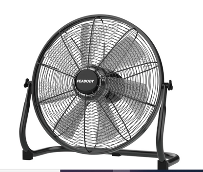 Ventilador Turbo a Bateria Peabody 16" PE-VTB1630N