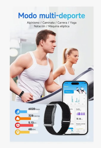 Pulsera Inteligente Health H1 Rosa