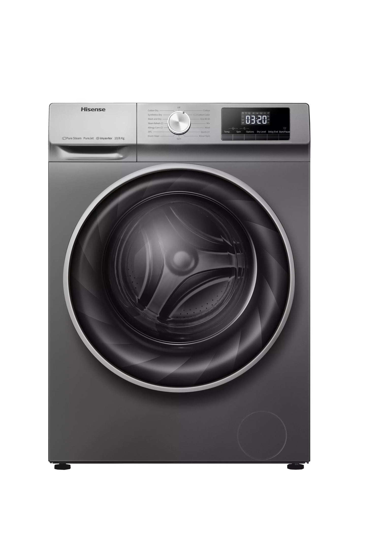 Lavasecarropa Hisense Carga Frontal 10KG Inverter WDQY1014T