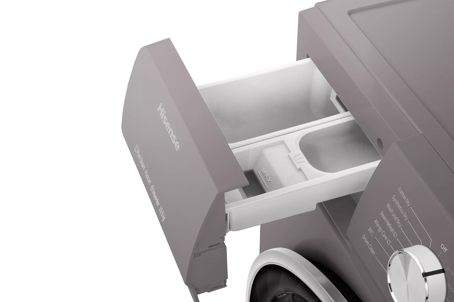 Lavasecarropa Hisense Carga Frontal 10KG Inverter WDQY1014T