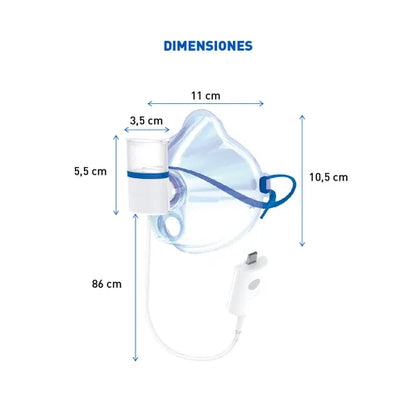 Nebulizador mini Mesh Silfab NM10