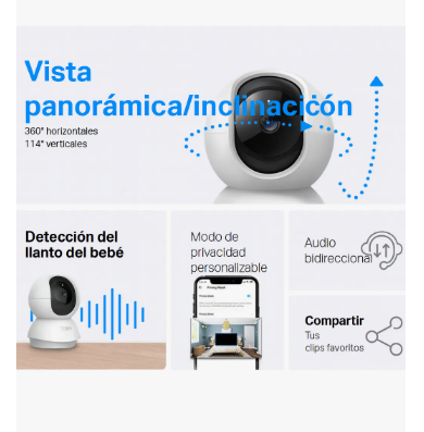 Camara Tp Link Tapo C210 Interior