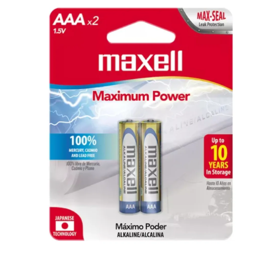 Pila Maxell AAA x 2