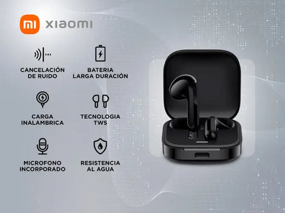 Auricular Xiaomi Inalambrico Buds 6 Active Negro