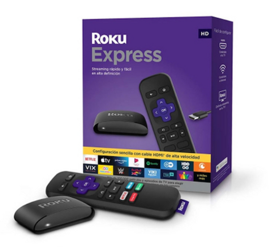 Convertidor Smart TV Roku Express HDMI Full Hd DTS + DOLBY